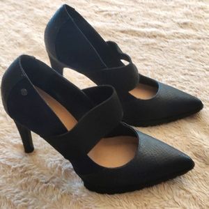 Simply Vera Vera Wang Navy Blue Snake Skin Stiletto Heels